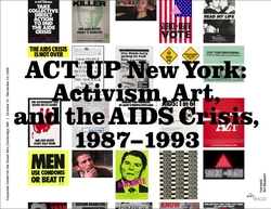 Harvard's ACT UP exhibit poster